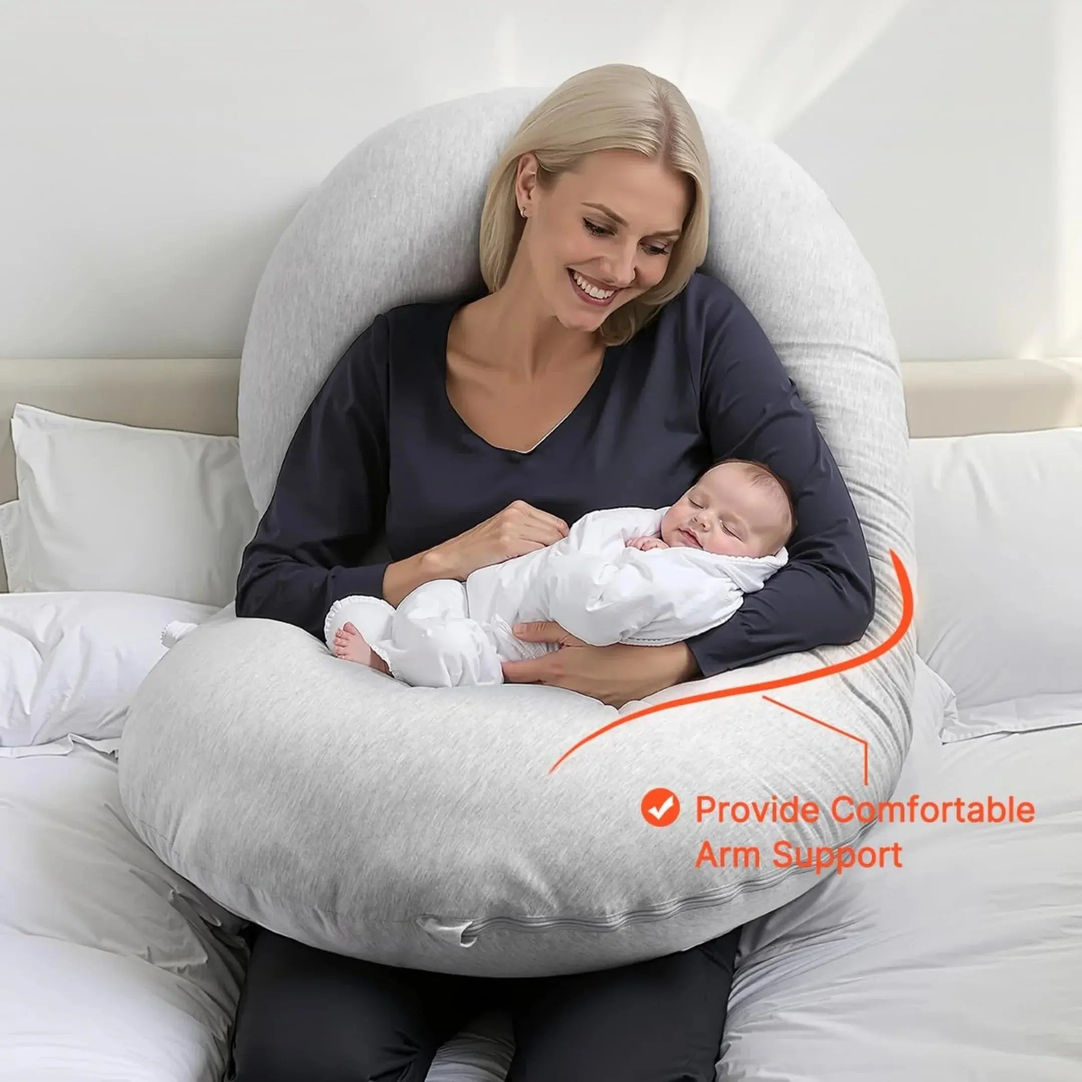 C Shaped Full Body Pillow