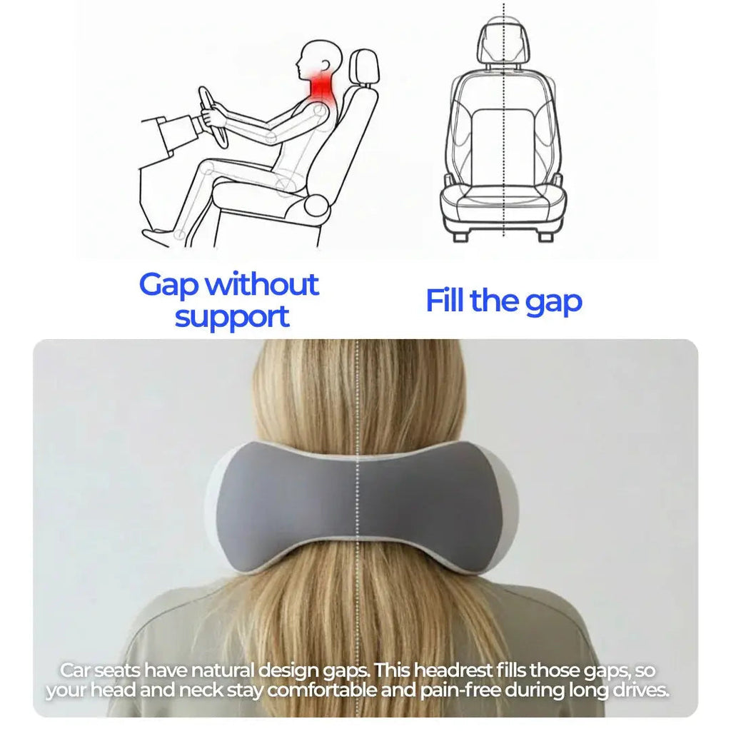Winged Memory Foam Neck Pillow