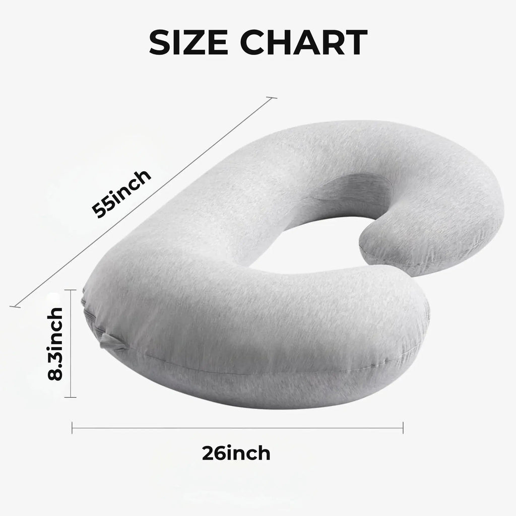 C Shaped Full Body Pillow
