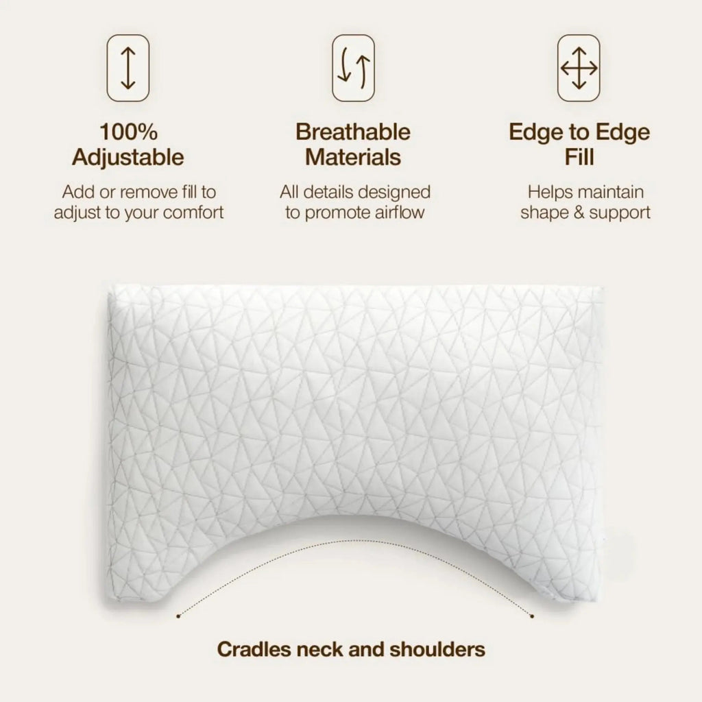 Adjustable Shredded Memory Foam Pillow