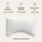 Adjustable Shredded Memory Foam Pillow