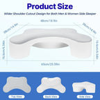 Backrest Bed Pillow for Sitting