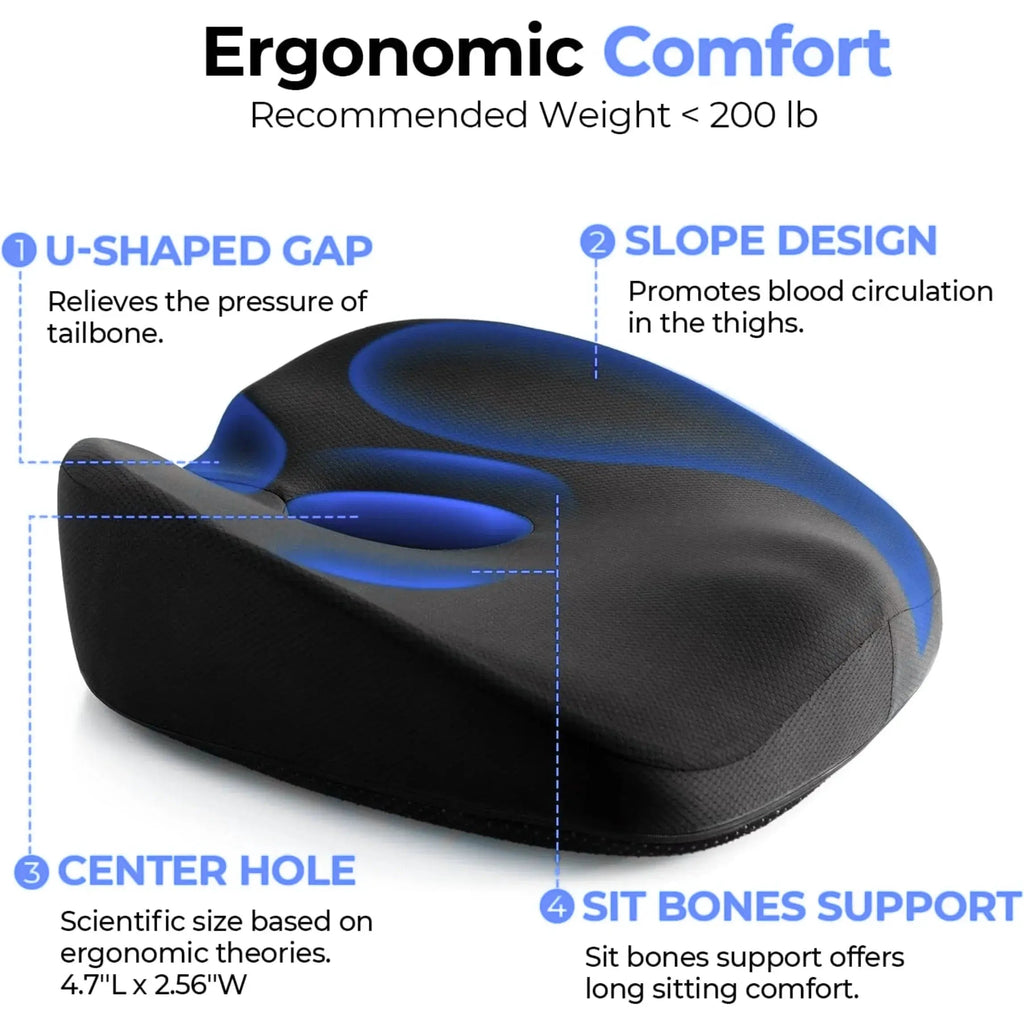 Ergonomic Donut Seat Cushion