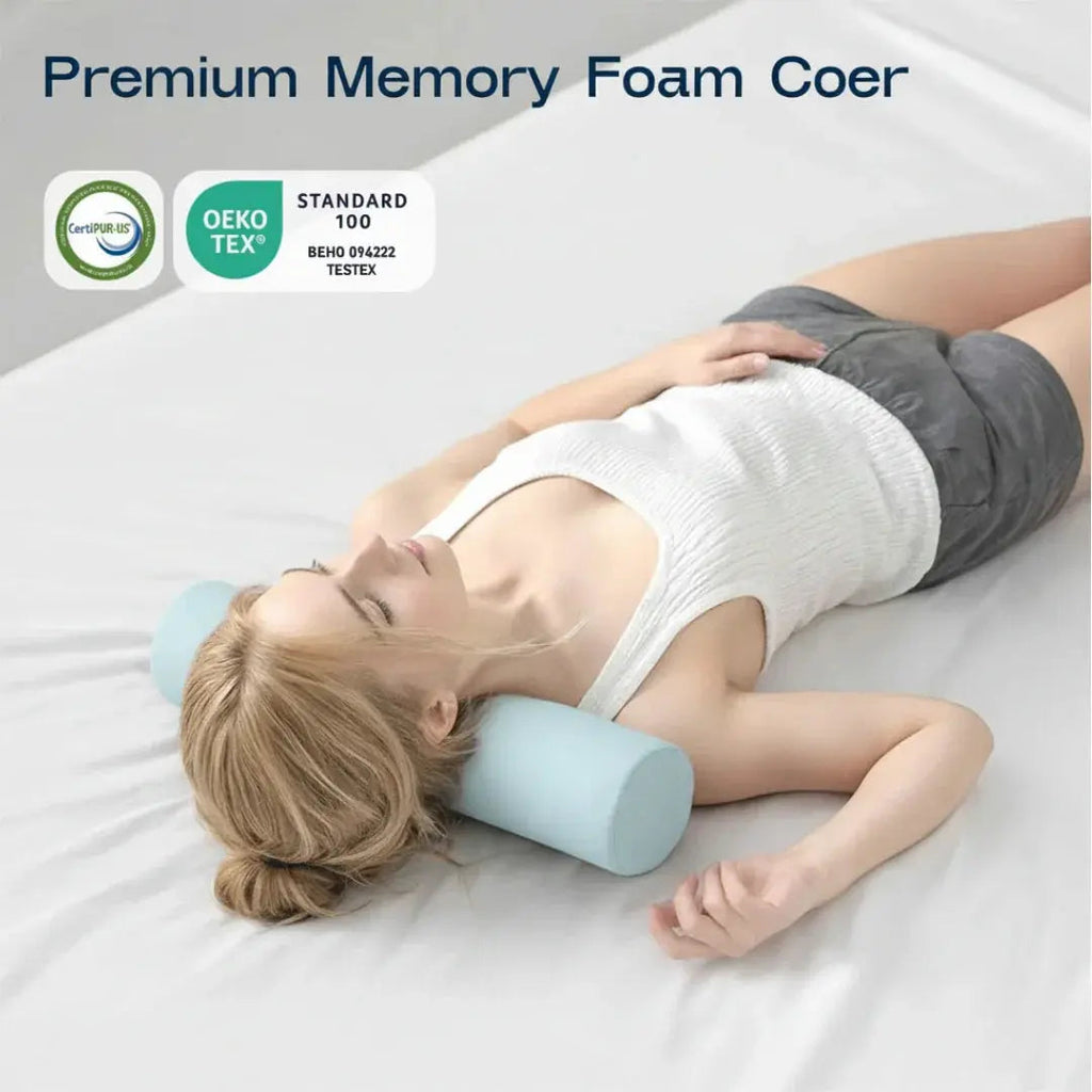 Cooling Roll Memory Foam Pillow