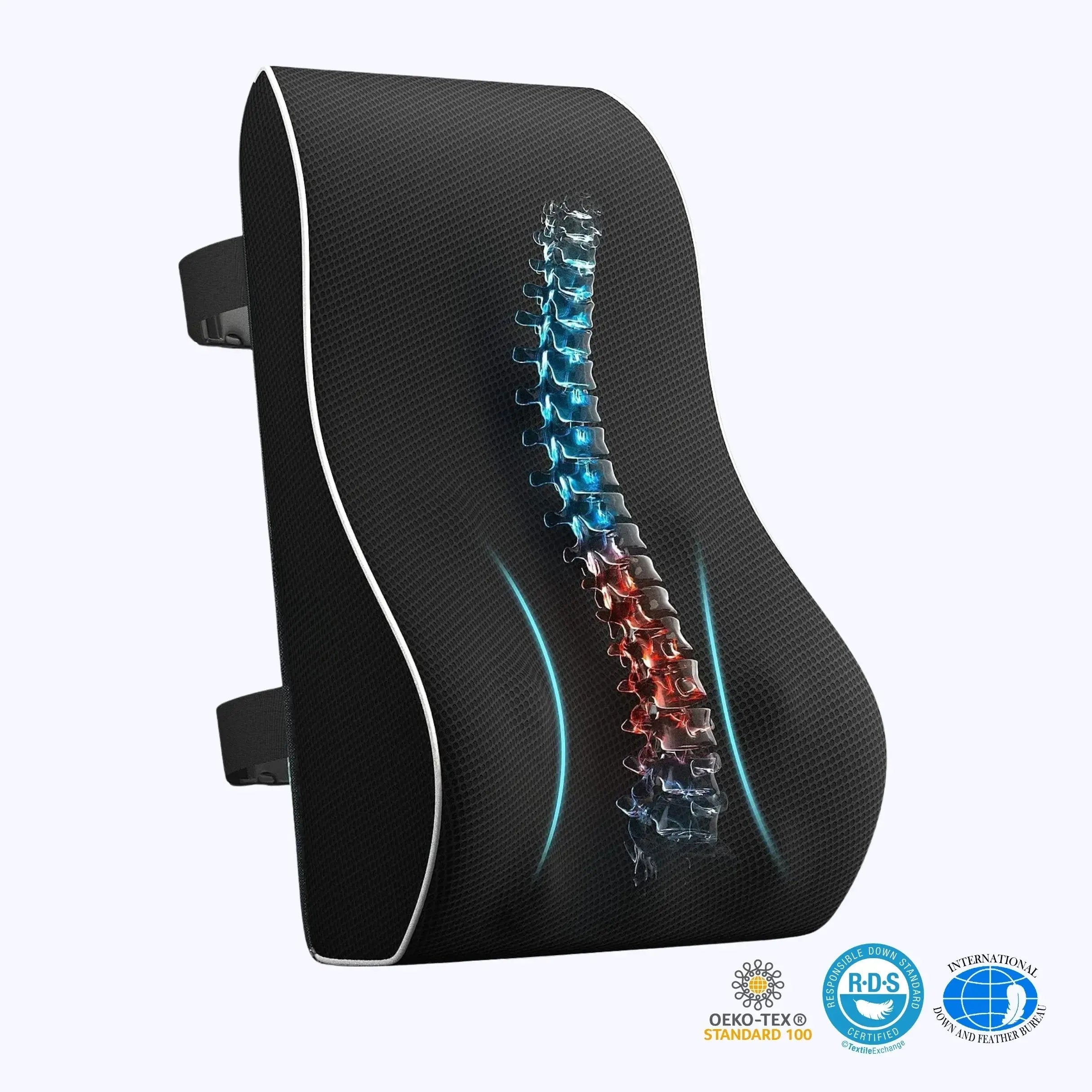 Adjustable Strap Lumbar Support Pillow