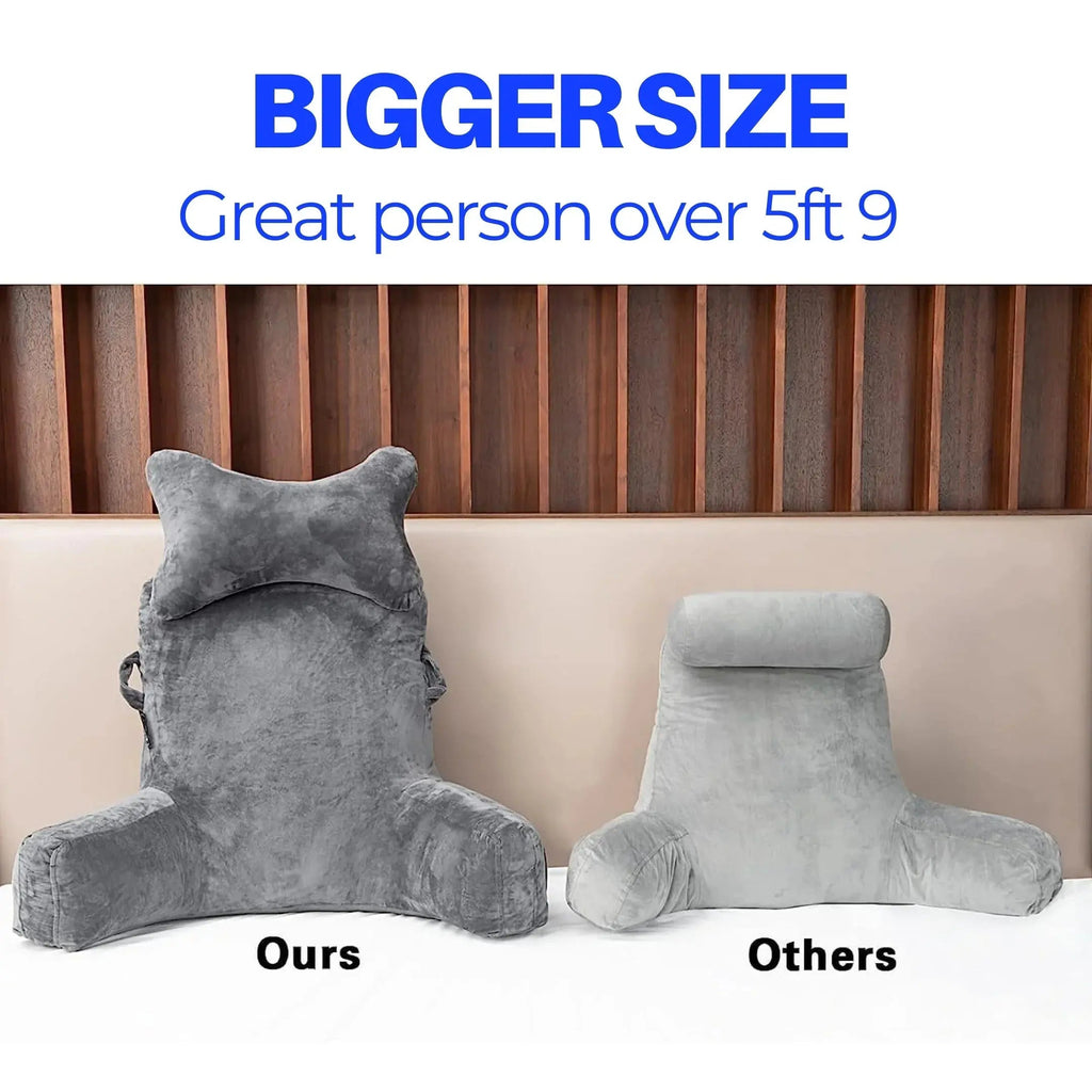 Oversized Bed Pillow for Reading