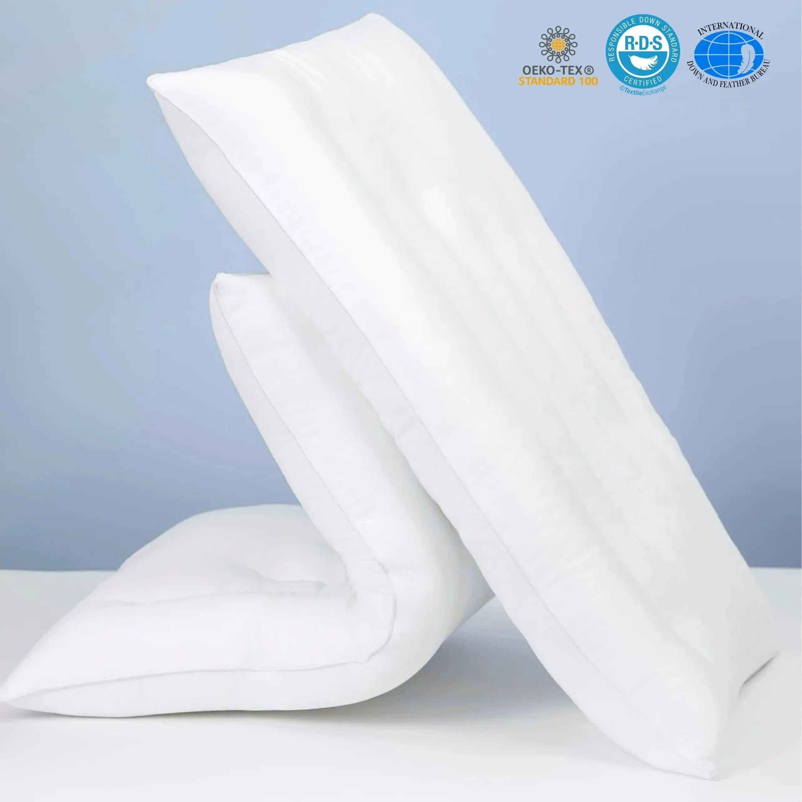 Low Loft Cotton Bed Pillow