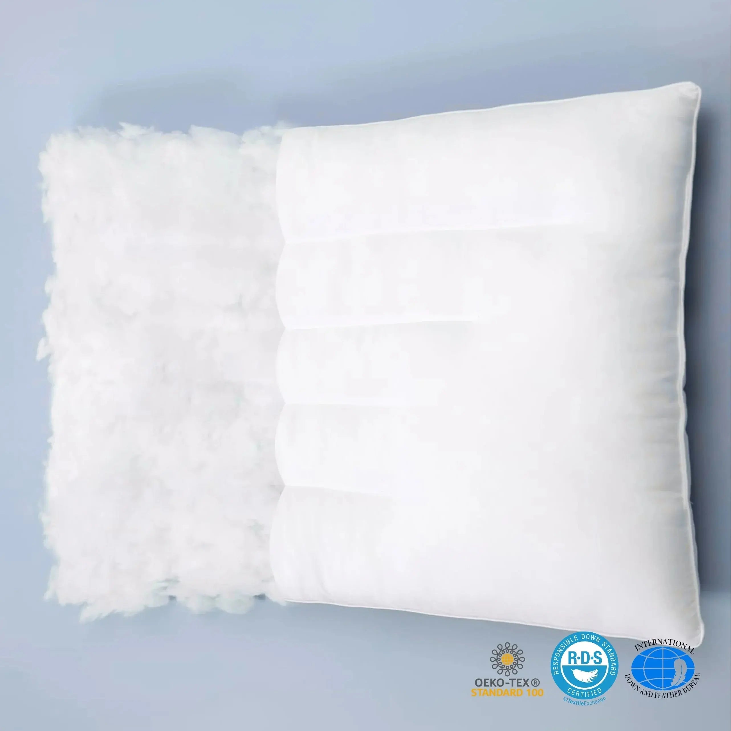 Low Loft Cotton Bed Pillow