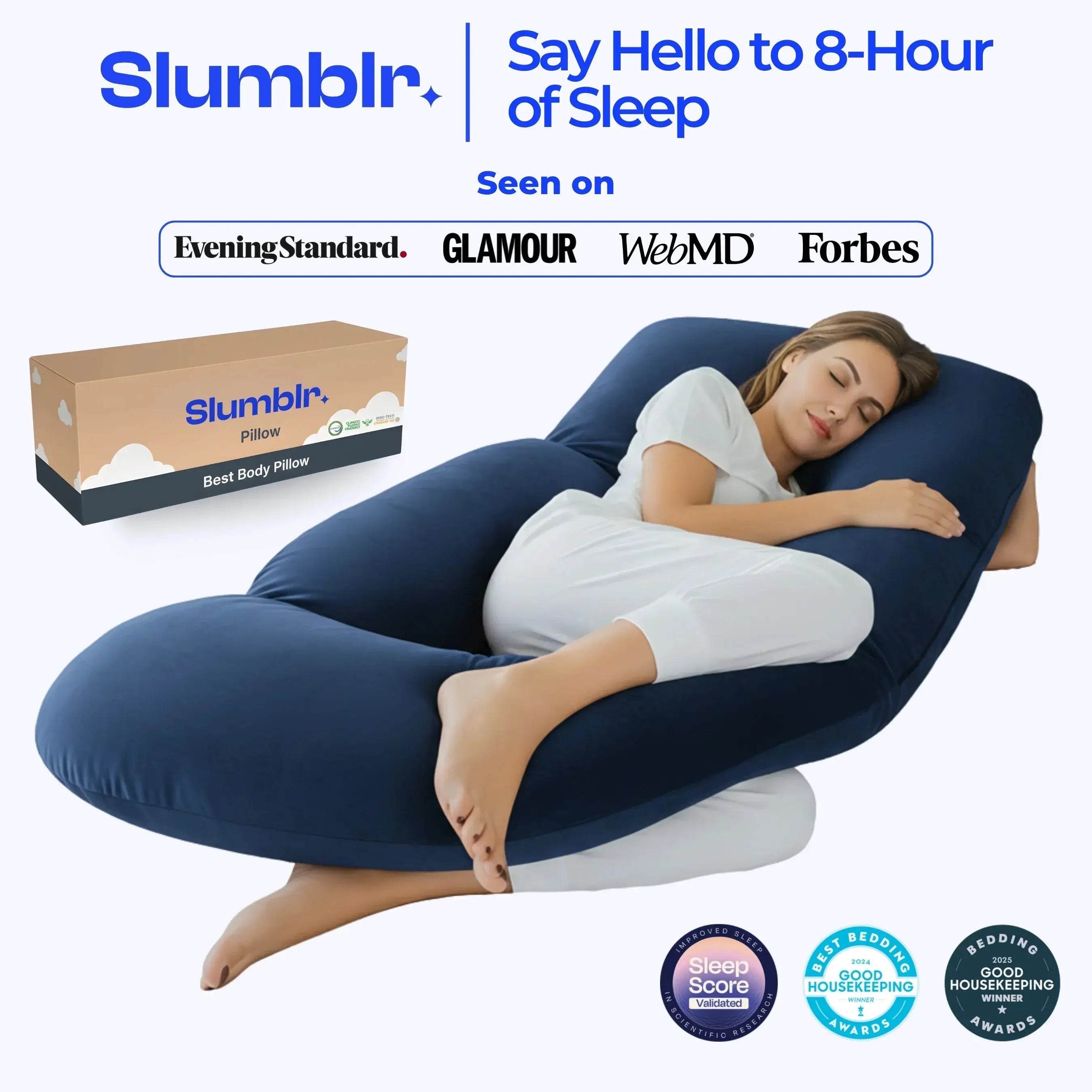 Cooling U Shaped Pregnancy Pillow