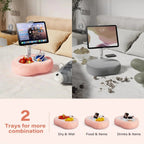 Dual Tray Tablet Bed Pillow