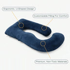 Cooling U Shaped Pregnancy Pillow