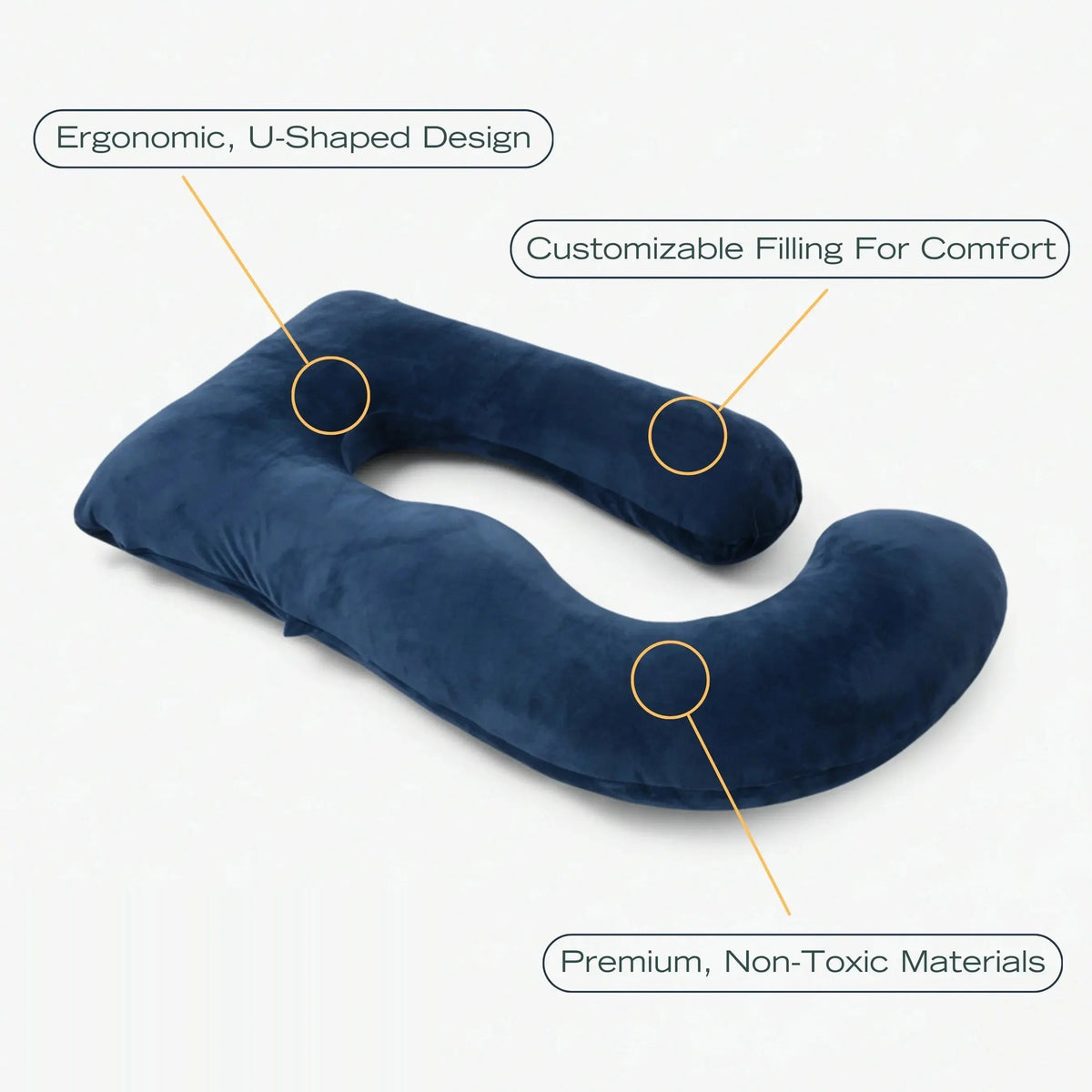 Cooling U Shaped Pregnancy Pillow