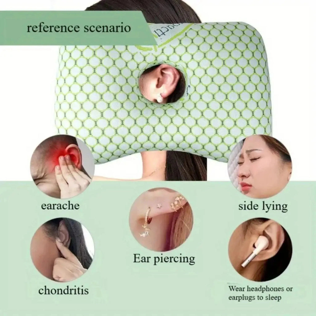 Cotton Ear Piercing Donut Pillow