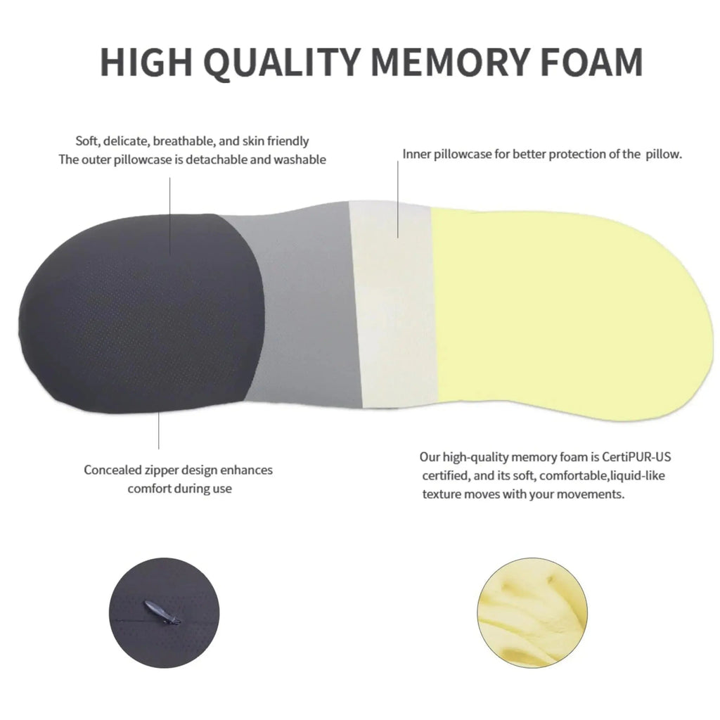 Lumbar Support Pillow for Sleeping