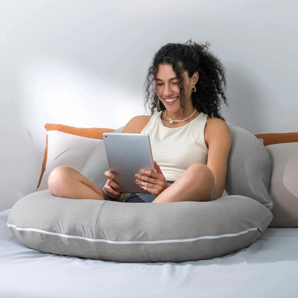 Foldable Bed Pillow for Reading