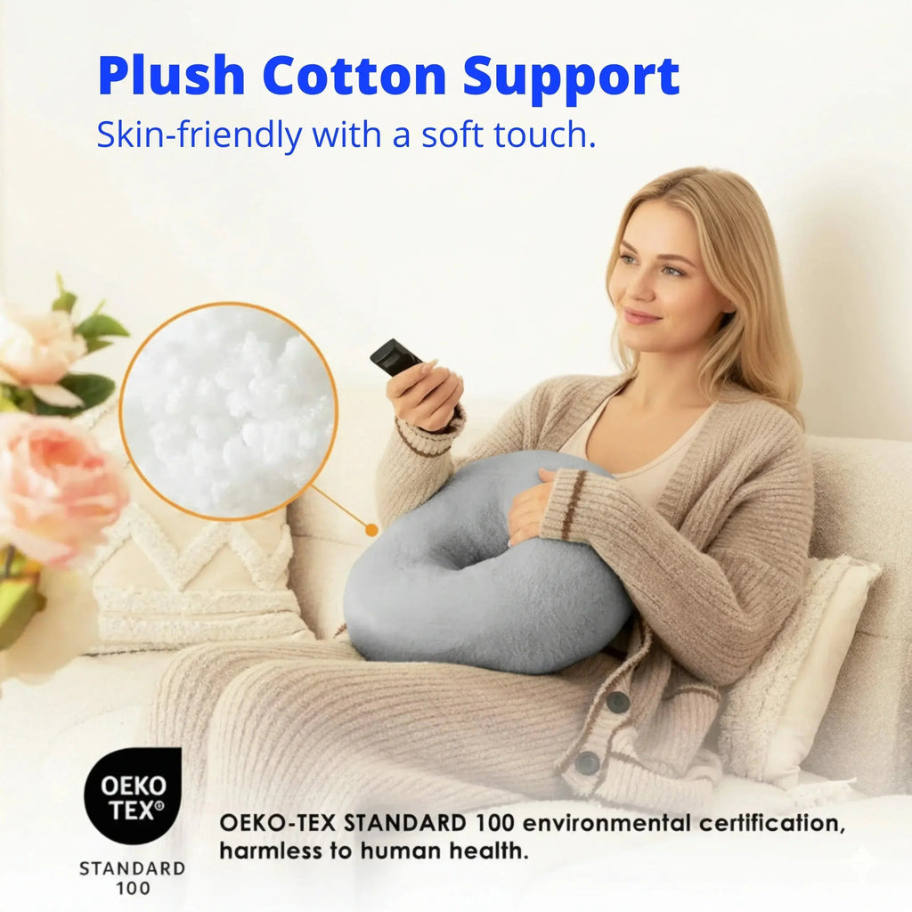 Plush Tablet Stand Bed Pillow