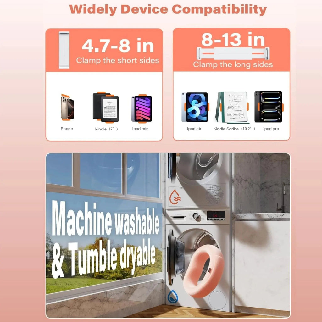 Dual Tray Tablet Bed Pillow