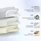Cooling Memory Foam Contour Pillow
