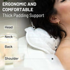 Ergonomic Air Mesh Bath Pillow
