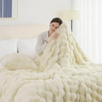 Faux Fur Velvet Fleece Blanket