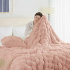 Faux Fur Velvet Fleece Blanket