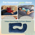 Cooling U Shaped Pregnancy Pillow