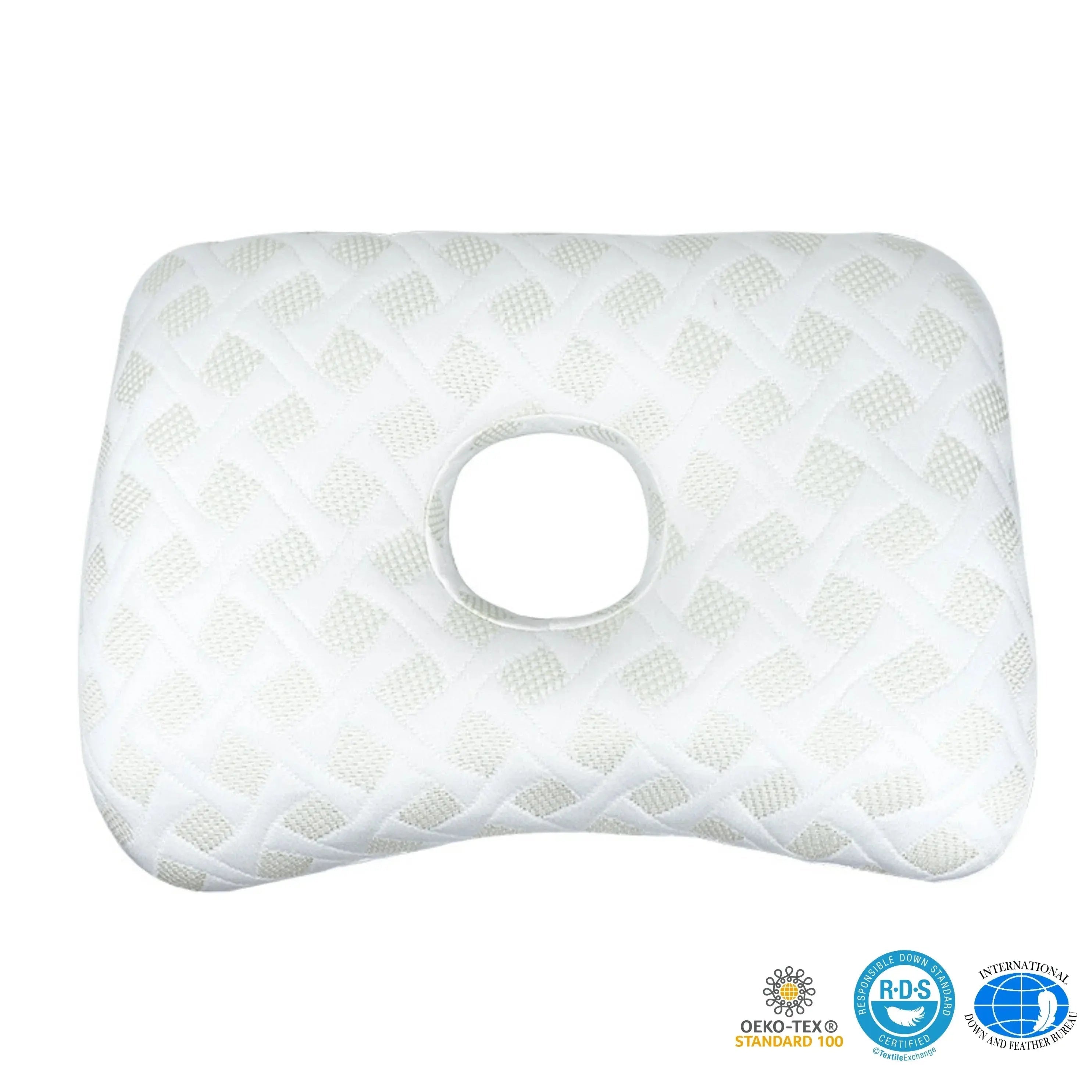 Cotton Ear Piercing Donut Pillow