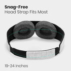 3D Contoured Blackout Sleep Mask