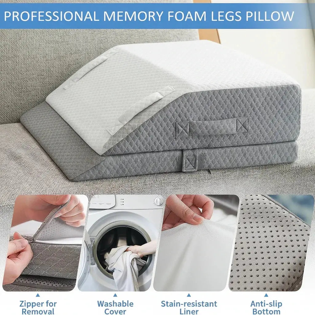 Adjustable Leg Elevation Pillow