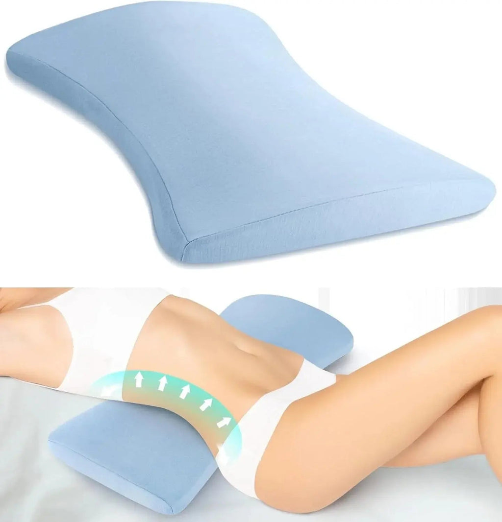 Contoured Lumbar Support Pillow