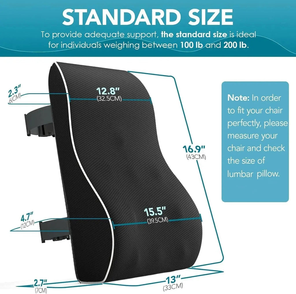 Adjustable Strap Lumbar Support Pillow