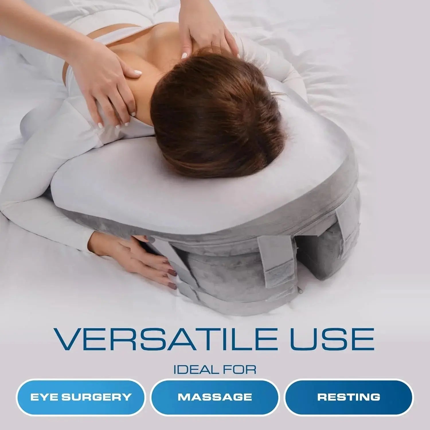 Dual Sided Face Down Pillow