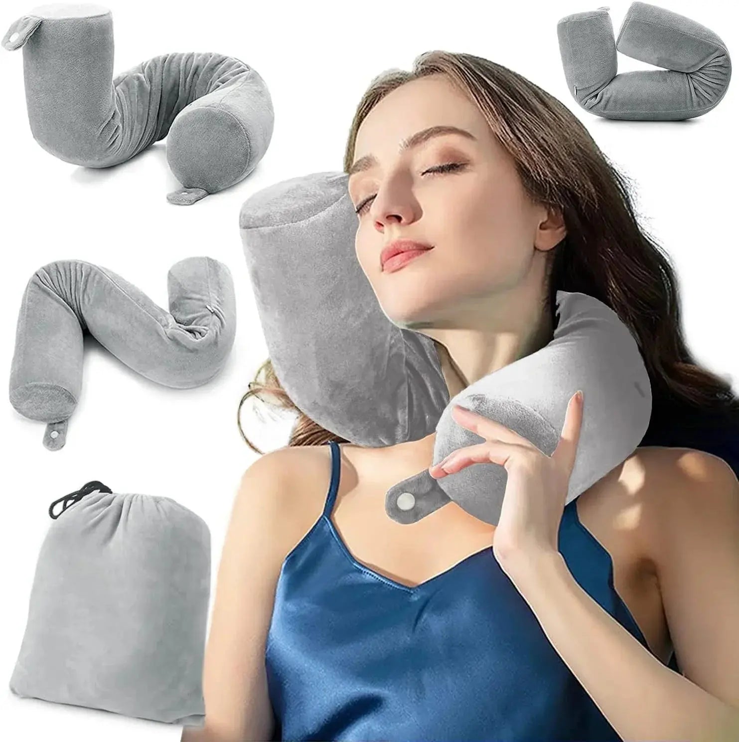 Bendable U Shaped Travel Pillow