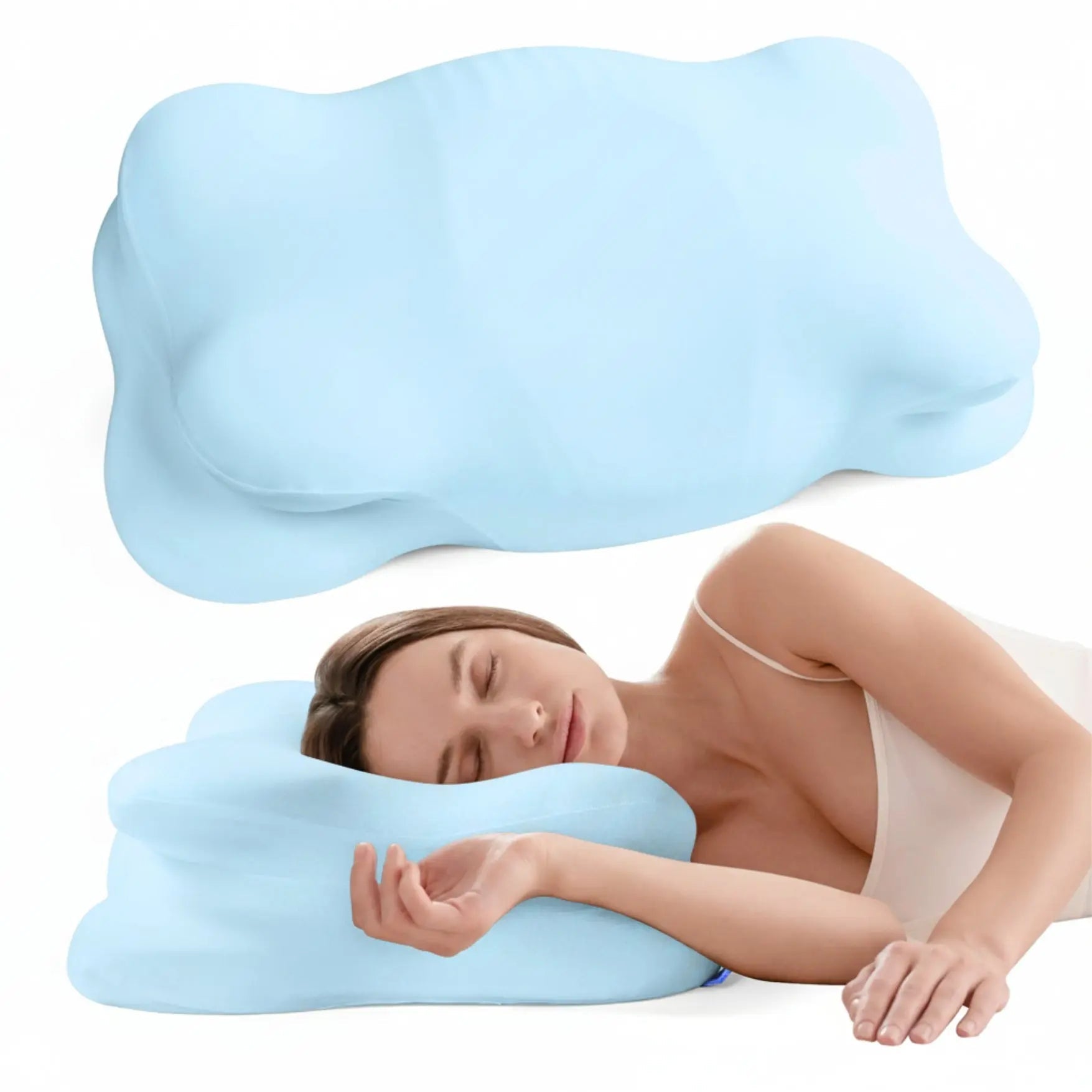Dual Height Memory Foam Pillow