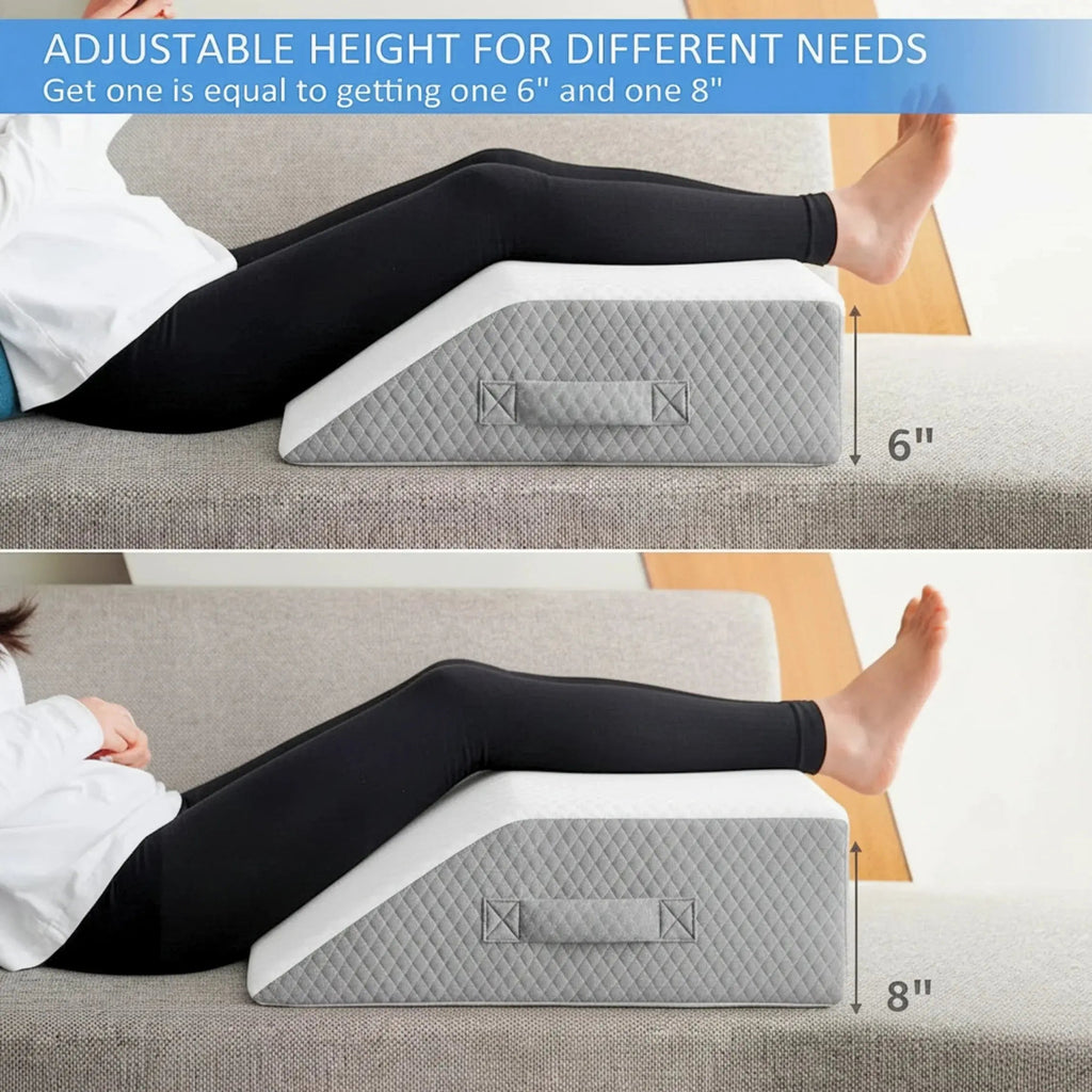 Adjustable Leg Elevation Pillow
