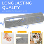 Bolster Neck Roll Pillow Set