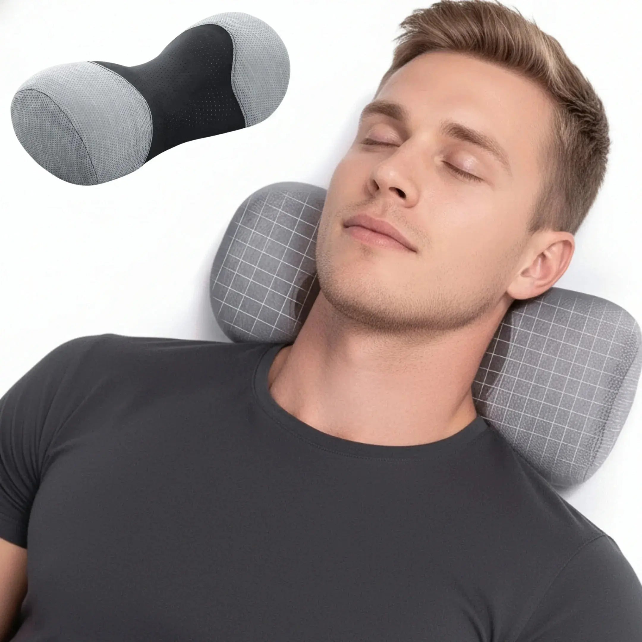 Memory Foam Neck Roll Pillow