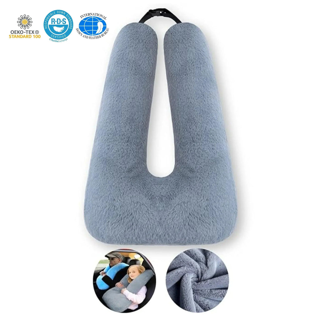 Compact Memory Foam Travel Pillow