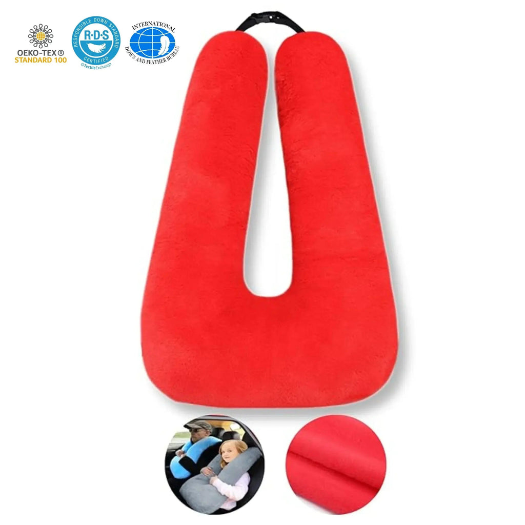 Compact Memory Foam Travel Pillow