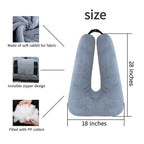 Compact Memory Foam Travel Pillow