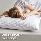 Adjustable Pillow for Side Sleepers