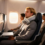 Travel Pillow With Eye Mask