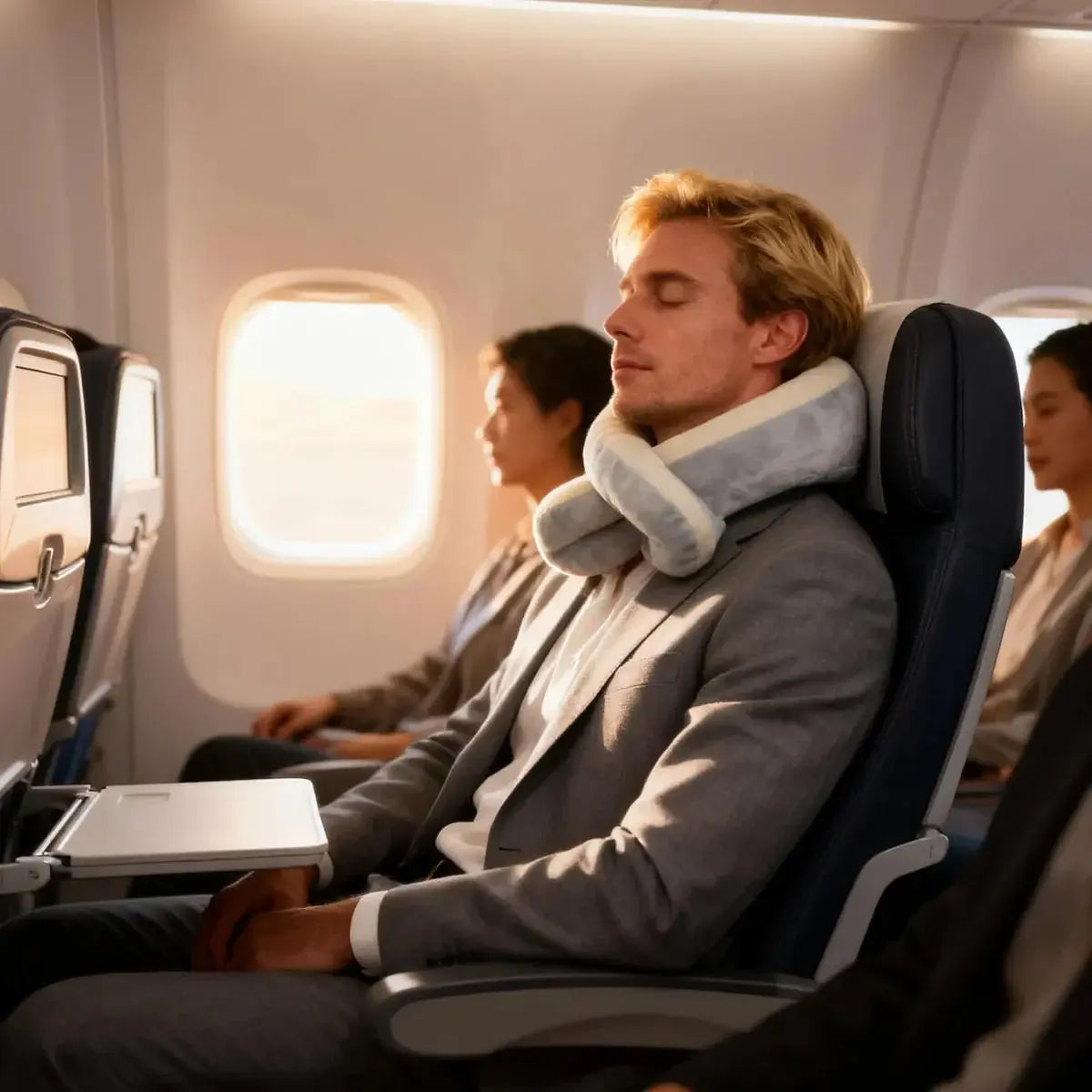 Travel Pillow With Eye Mask