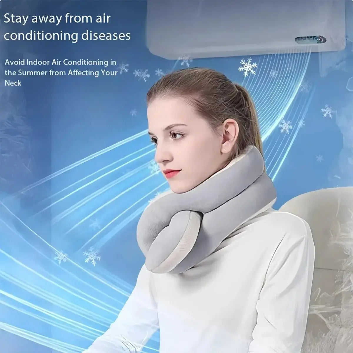 Travel Pillow With Eye Mask