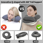 Travel Pillow With Eye Mask