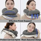 Travel Pillow With Eye Mask