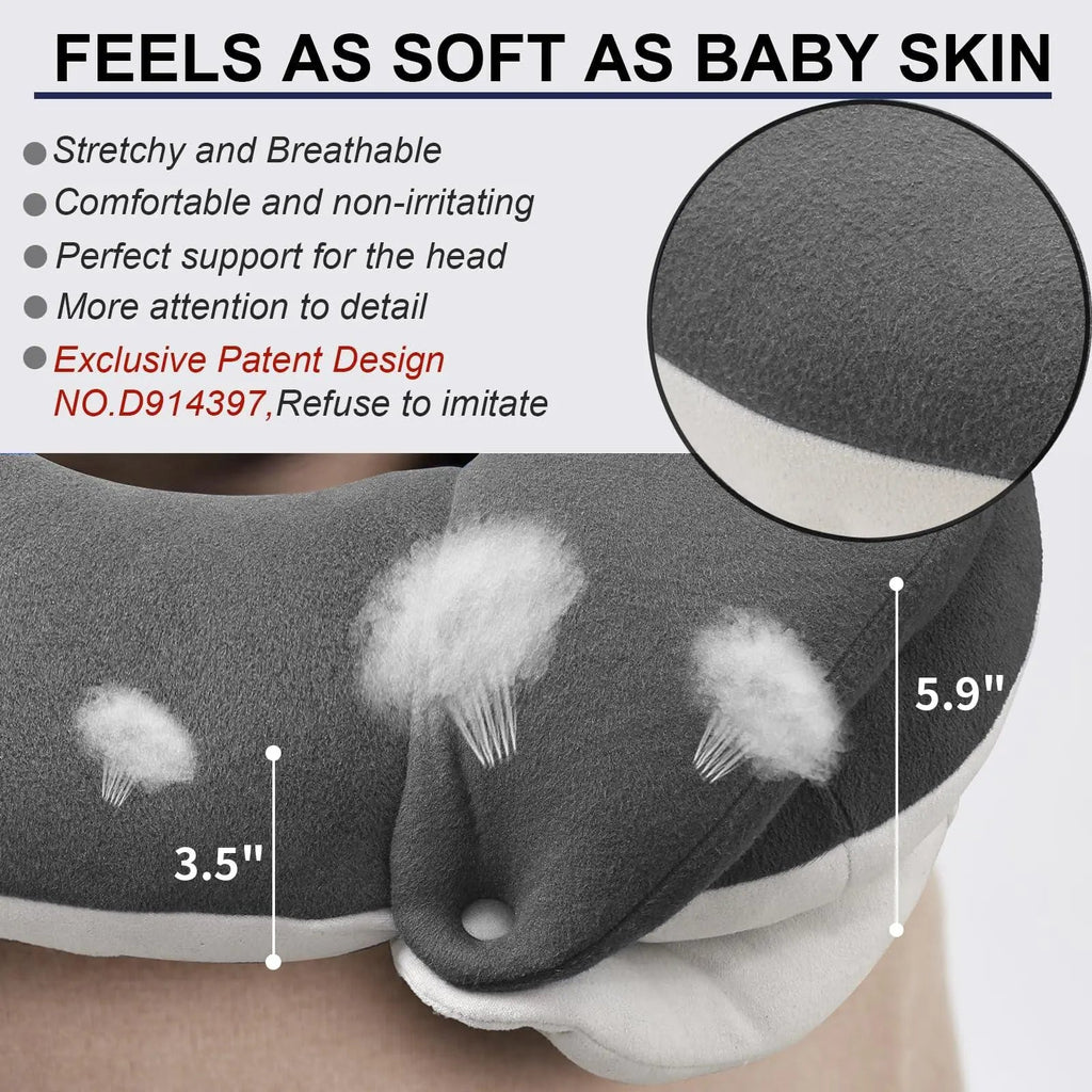 Travel Pillow With Eye Mask