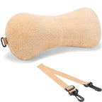 Sherpa Fleece Headrest Bed Pillow