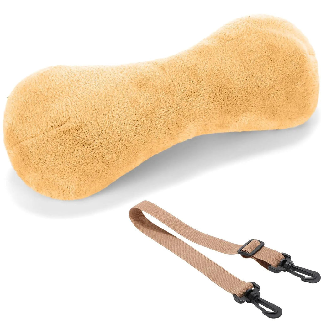 Sherpa Fleece Headrest Bed Pillow