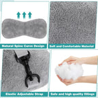 Sherpa Fleece Headrest Bed Pillow